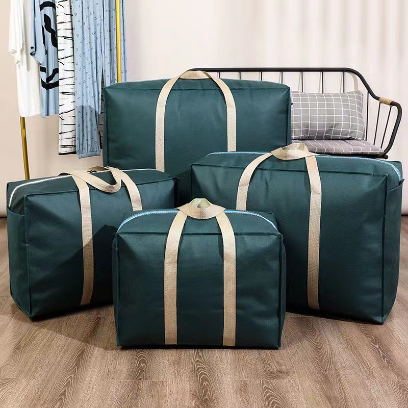 Geantă pliabilă portabilă, unisex, pentru depozitare haine de călătorie, cu fermoar, de designer, geantă pliabilă pentru bagaje, geantă de mână pentru mutare.