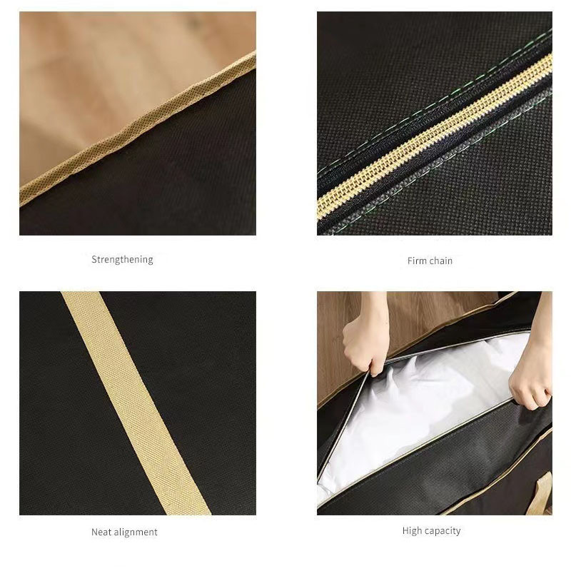 Geantă pliabilă portabilă, unisex, pentru depozitare haine de călătorie, cu fermoar, de designer, geantă pliabilă pentru bagaje, geantă de mână pentru mutare.