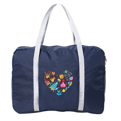 Sklopive putne torbe Unisex Torba za prtljagu velikog kapaciteta Ženske vodootporne ručne torbe s printom hrane Muške putne torbe