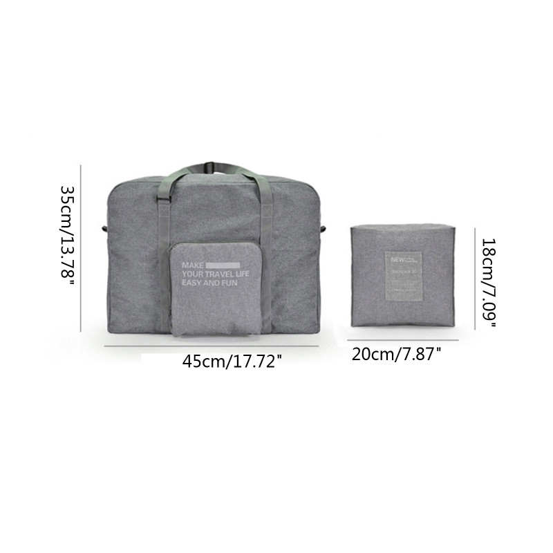 Nešiojamas kelioninis krepšys Sulankstomas dviračių krepšys Unisex didelės talpos bagažo krepšiai, skirti kelionių sporto salės sporto verslui