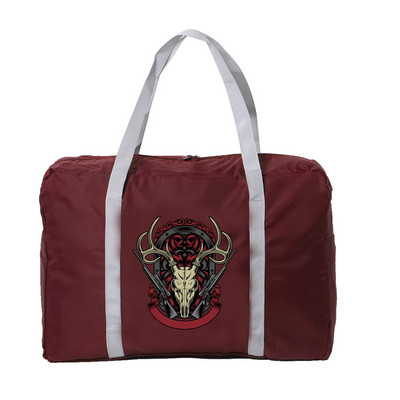2022 Νέες νάιλον πτυσσόμενες τσάντες ταξιδίου Γυναικείες τσάντες μεγάλης χωρητικότητας Αποσκευές Unisex αδιάβροχες τσάντες ανδρική τσάντα με μοτίβο κρανίου