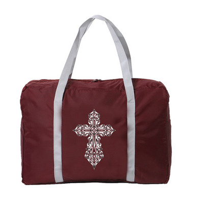 2022 Νέες νάιλον πτυσσόμενες τσάντες ταξιδίου Γυναικείες τσάντες μεγάλης χωρητικότητας Αποσκευές Unisex αδιάβροχες τσάντες ανδρική τσάντα με μοτίβο κρανίου
