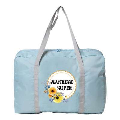 Prijenosna sklopiva prtljaga Putna torba Ručne torbe Unisex Organizator Dodaci za putovanja Velike torbe za pohranu Tote Tote Maitresse Print