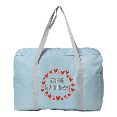 Prijenosna sklopiva prtljaga Putna torba Ručne torbe Unisex Organizator Dodaci za putovanja Velike torbe za pohranu Tote Tote Maitresse Print