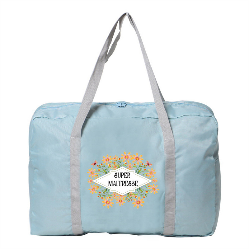 Prijenosna sklopiva prtljaga Putna torba Ručne torbe Unisex Organizator Dodaci za putovanja Velike torbe za pohranu Tote Tote Maitresse Print