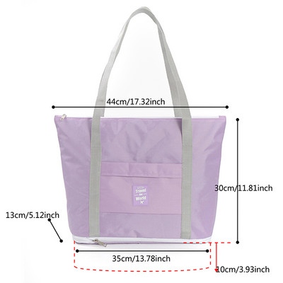 Naujas kelioninio krepšio organizatorius, madingas rankinis bagažas, skirtas moterims, vandeniui atsparus sporto salės kūno rengybos krepšys, 2023 m.