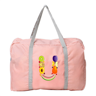 Trend vodootporna putna torba za prtljagu Fruit Series Print Torba za rame Najlonska ručna torba Ležerna sklopiva velika torba Nove torbe