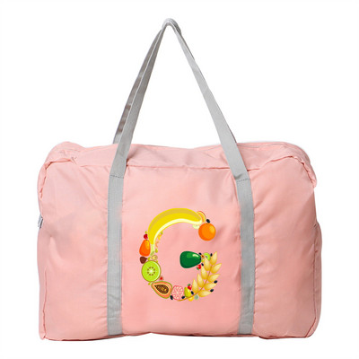 Trend vodootporna putna torba za prtljagu Fruit Series Print Torba za rame Najlonska ručna torba Ležerna sklopiva velika torba Nove torbe