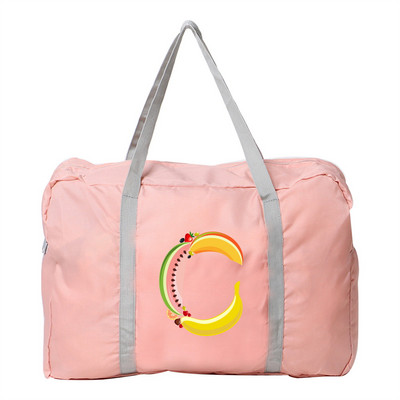 Trend vodootporna putna torba za prtljagu Fruit Series Print Torba za rame Najlonska ručna torba Ležerna sklopiva velika torba Nove torbe