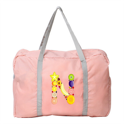 Trend vodootporna putna torba za prtljagu Fruit Series Print Torba za rame Najlonska ručna torba Ležerna sklopiva velika torba Nove torbe