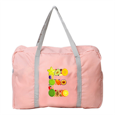 Trend vodootporna putna torba za prtljagu Fruit Series Print Torba za rame Najlonska ručna torba Ležerna sklopiva velika torba Nove torbe