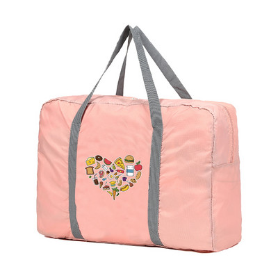 Τσάντες ταξιδιού μεγάλης χωρητικότητας Ανδρικά ρούχα Οργάνωση τσάντα ταξιδιού Γυναικείες τσάντες αποθήκευσης Τσάντα αποσκευών Τσάντα χειρός Food Heart Print
