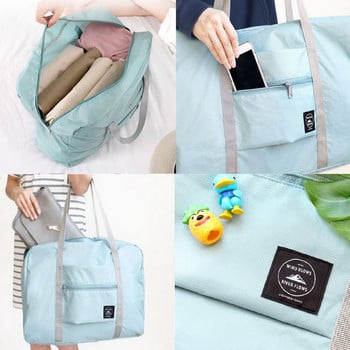 Cute Monster Travel Bag Nylon Πτυσσόμενη αδιάβροχη Unisex Πακέτα μεγάλης χωρητικότητας Travel Weekend Organizer Τσάντες αποθήκευσης ρούχων