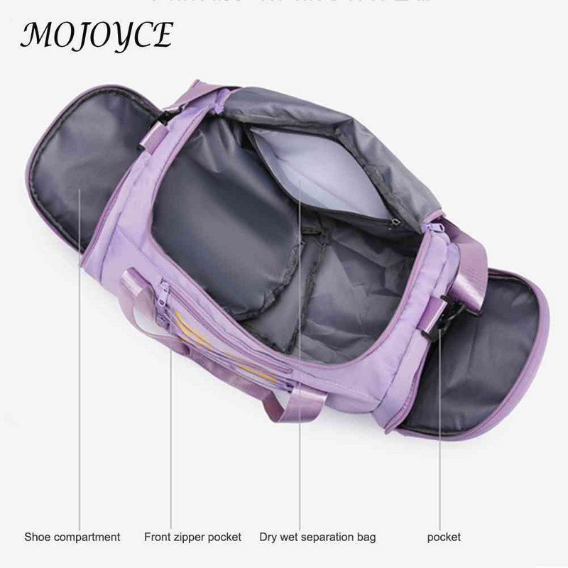 Najlonske suhe mokre torbe za odvajanje Vodootporni sportski joga ruksak s pretincem za cipele Višenamjenski otporan na habanje za muškarce Žene