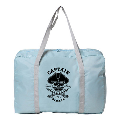 Sklopiva torba za pohranu velikog kapaciteta, sklopiva torba, putne torbe, torba za prtljagu, ručna torba s printom lubanje, ženska nova torba za rame