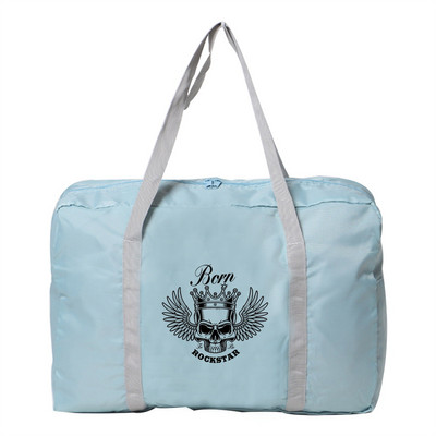 Sklopiva torba za pohranu velikog kapaciteta, sklopiva torba, putne torbe, torba za prtljagu, ručna torba s printom lubanje, ženska nova torba za rame