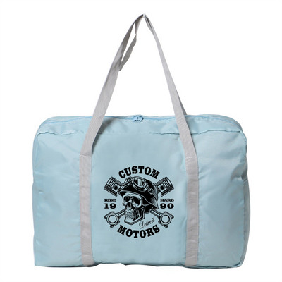 Sklopiva torba za pohranu velikog kapaciteta, sklopiva torba, putne torbe, torba za prtljagu, ručna torba s printom lubanje, ženska nova torba za rame