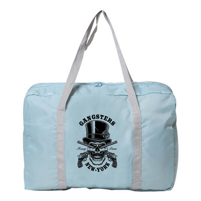 Sklopiva torba za pohranu velikog kapaciteta, sklopiva torba, putne torbe, torba za prtljagu, ručna torba s printom lubanje, ženska nova torba za rame