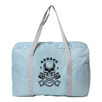 Sklopiva torba za pohranu velikog kapaciteta, sklopiva torba, putne torbe, torba za prtljagu, ručna torba s printom lubanje, ženska nova torba za rame