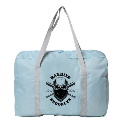 Sklopiva torba za pohranu velikog kapaciteta, sklopiva torba, putne torbe, torba za prtljagu, ručna torba s printom lubanje, ženska nova torba za rame