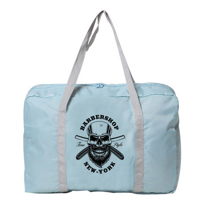 Sklopiva torba za pohranu velikog kapaciteta, sklopiva torba, putne torbe, torba za prtljagu, ručna torba s printom lubanje, ženska nova torba za rame