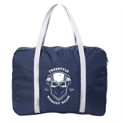 Kapacitet Sklopiva prtljaga Putne torbe Vodootporna velika ručna torba Putne navlake Višenamjenske ženske torbe s printom lubanje