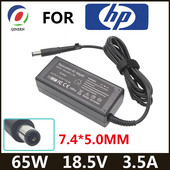 18.5V 3.5A 65W 7.4*5.0mm 8 kontaktu klēpjdatora barošanas avota adaptera lādētājs HP Compaq 6720s 500 510 dv4 dv5 dv7 G3000 G5000 G6000 G7