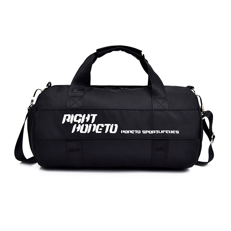 Poliesterio sportinis krepšys, didelės talpos sauso šlapio atskyrimo krepšiai, atsparūs vandeniui su batų skyriumi, atsparūs dilimui lauko futbolui