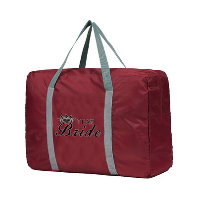 Genți de călătorie pliabile cu capacitate mare de depozitare Bagaj de mână Geanta de mână Seria de mireasă Imprimat Duffel Genți de umăr pentru femei