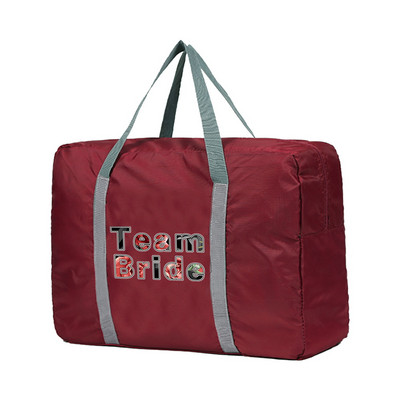 Genți de călătorie pliabile cu capacitate mare de depozitare Bagaj de mână Geanta de mână Seria de mireasă Imprimat Duffel Genți de umăr pentru femei