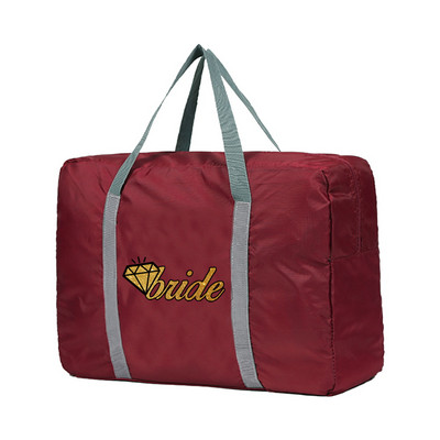 Genți de călătorie pliabile cu capacitate mare de depozitare Bagaj de mână Geanta de mână Seria de mireasă Imprimat Duffel Genți de umăr pentru femei