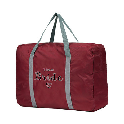 Genți de călătorie pliabile cu capacitate mare de depozitare Bagaj de mână Geanta de mână Seria de mireasă Imprimat Duffel Genți de umăr pentru femei