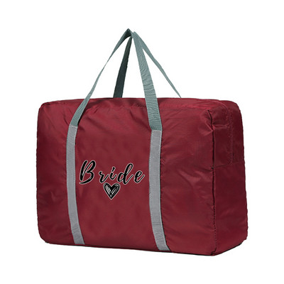 Genți de călătorie pliabile cu capacitate mare de depozitare Bagaj de mână Geanta de mână Seria de mireasă Imprimat Duffel Genți de umăr pentru femei