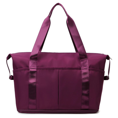 Rucsac sport pentru femei Geanta de mare capacitate Oxford Yoga Rucsac sport Impermeabil rezistent la uzura cu fermoar pentru calatorii Inot