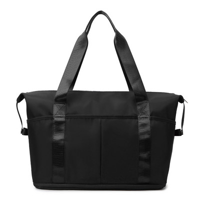 Rucsac sport pentru femei Geanta de mare capacitate Oxford Yoga Rucsac sport Impermeabil rezistent la uzura cu fermoar pentru calatorii Inot