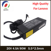 20V 4.5A 90W 5.5*2.5mm klēpjdatora lādētājs Lenovo B460 C510 E49 G480 U550 V470 K47G Z460 G360 G450 G455 adaptera barošanas bloks