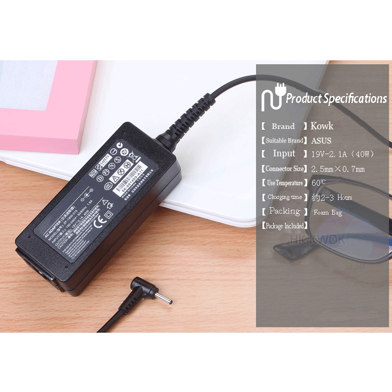 Adaptor AC 19V 2.1A Încărcător pentru laptop pentru asus EeePC X101CH T101H 1005HAB PC 1005 1005HA 1005PE 1201AC 1001HA 1001P 1001PX