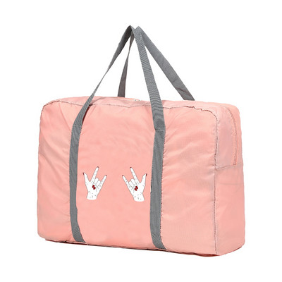 Unisex putna torba velikog kapaciteta Novi sklopivi najlon za žene Vodootporne ručne torbe Putne torbe Ručna prtljaga Tote Skladištenje odjeće