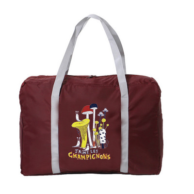 Putna torba s uzorkom gljiva Unisex sklopive ručne torbe Organizatori prijenosne prtljage velikog kapaciteta Modni dodaci za putovanja