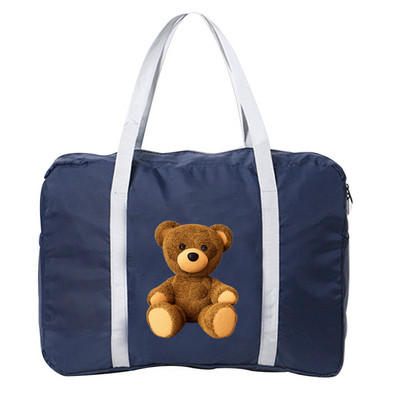 Unisex Outdoor Camping Handbag Τσάντα αποσκευών με πτυσσόμενο φερμουάρ για κορίτσια Είδη περιποίησης Ταξιδίου Αξεσουάρ Organizer Τσάντες