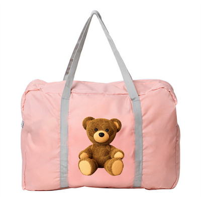 Unisex Outdoor Camping Handbag Τσάντα αποσκευών με πτυσσόμενο φερμουάρ για κορίτσια Είδη περιποίησης Ταξιδίου Αξεσουάρ Organizer Τσάντες