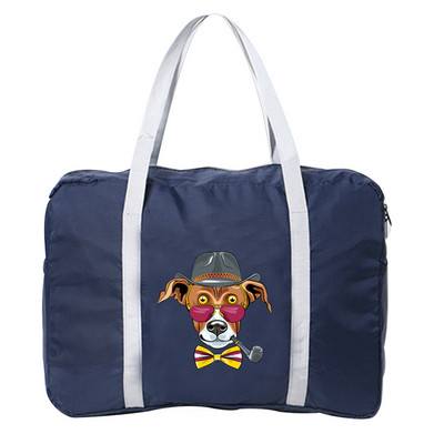 2022. Putna torba Ženska kampiranje Torbica za pohranu velikog kapaciteta Sklopive vodootporne torbe s printom pasa Dodaci za prtljagu Torbe