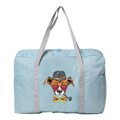 2022. Putna torba Ženska kampiranje Torbica za pohranu velikog kapaciteta Sklopive vodootporne torbe s printom pasa Dodaci za prtljagu Torbe