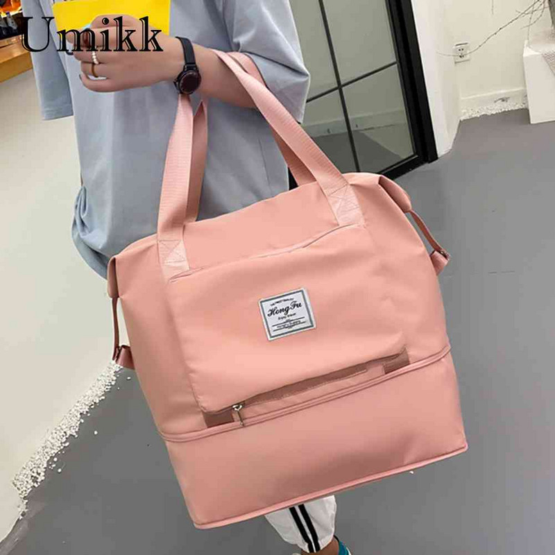 Sklopive putne torbe Ručne torbe velikog kapaciteta Vodootporne torbe za teretanu Oxford višenamjenska ručna prtljaga Tote Duffel Ženske muške torbe