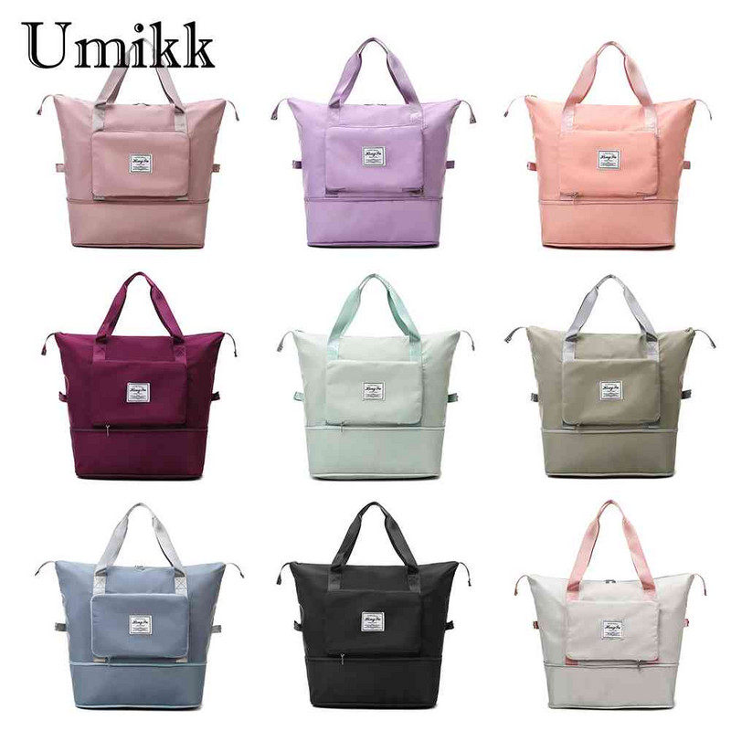 Sklopive putne torbe Ručne torbe velikog kapaciteta Vodootporne torbe za teretanu Oxford višenamjenska ručna prtljaga Tote Duffel Ženske muške torbe