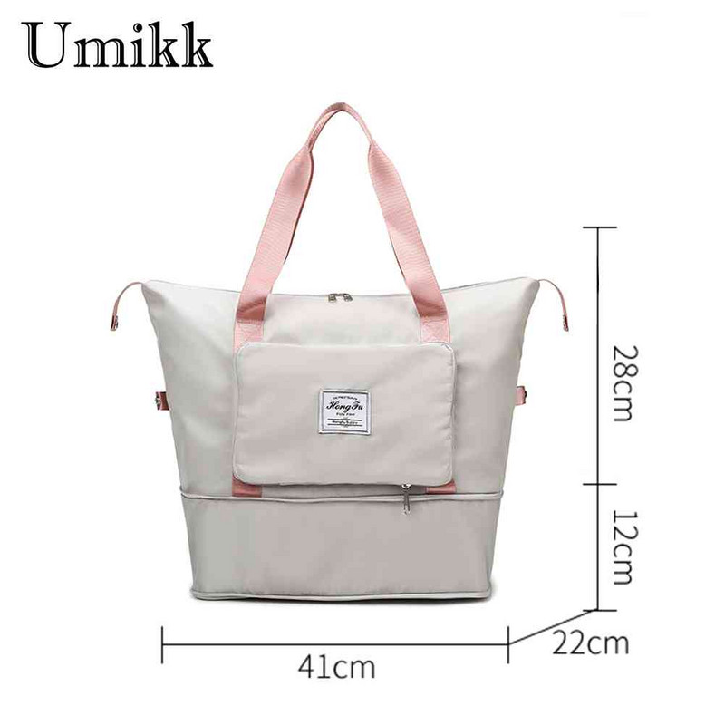 Sklopive putne torbe Ručne torbe velikog kapaciteta Vodootporne torbe za teretanu Oxford višenamjenska ručna prtljaga Tote Duffel Ženske muške torbe