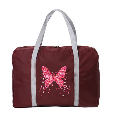 Putna torba Unisex sklopiva vreća za prtljagu Organizatori Prenosiva torba za prtljagu velikog kapaciteta Vodootporni dodaci s printom leptira