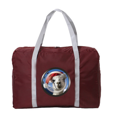 2022 Nove najlonske sklopive putne torbe Ženske torbe velikog kapaciteta Prtljaga Vodootporne ručne torbe Uzorak prozora Muške putne torbe