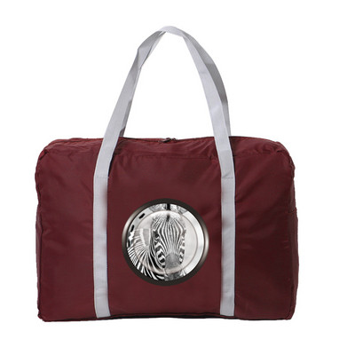 2022 Nove najlonske sklopive putne torbe Ženske torbe velikog kapaciteta Prtljaga Vodootporne ručne torbe Uzorak prozora Muške putne torbe