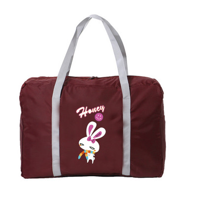 Geantă de călătorie pliabilă de mare capacitate Organizatoare de haine Genți Geanta de mână Unisex Serie de culori Imprimată Bagaj de călătorie Geantă impermeabilă